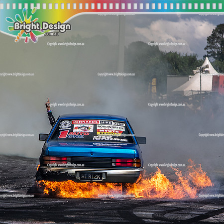 AA Summernats 34 Saturday 8 Jan 2022  BDMP6293-2  HIR2SK BURNOUT FIRE