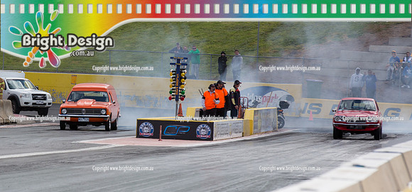 ANDRA Street Outlaws Drag Racing Qualifiers Rnd 3 @ Calder Park  SUN 24 Aug 2014   (21351)  WUL928  RX3072