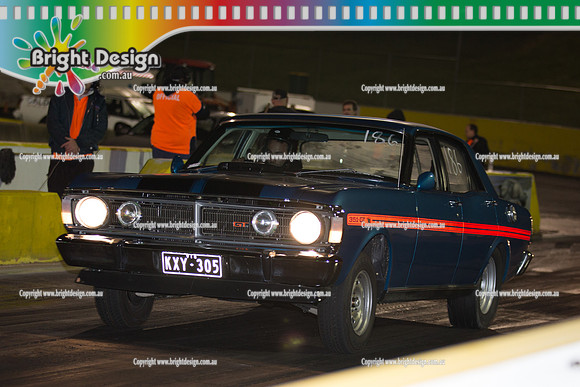 ANDRA Street Outlaws Drag Racing Quals Rnd 4 @ Calder Park  5 August 2014 (23583)  KXY305