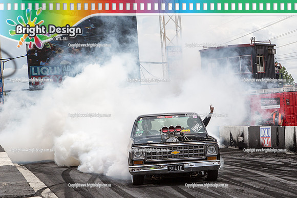 Summernats 28 Sunday 4 Jan 2015  BD  (7896)  SOLID BURNOUT