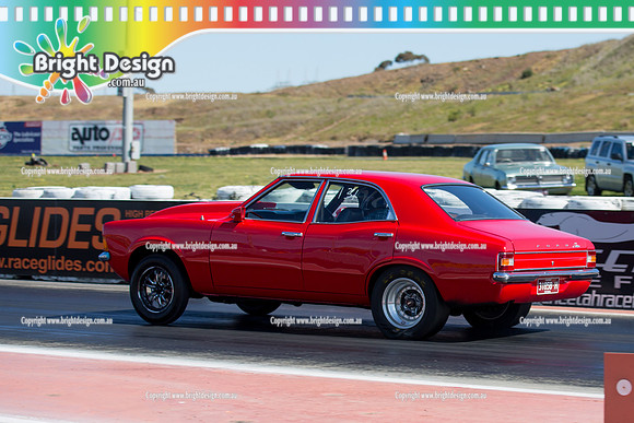 ANDRA Street Outlaws Drag Racing Quals Rnd 5 @ Calder Park 24 September 2014 (24050)  31858H  CORTINA