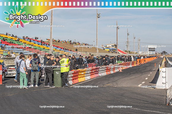 Funday Sunday @ Calder Park Drag Racing 1 June 2025 (181127) STAGGING LANES