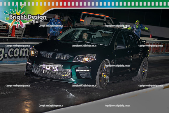 Fast Friday & Roll Racing @ Calder Park Drag Racing 19 April 2024 (166143)- BLJ941