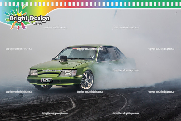 Summernats 28 Sunday 4 Jan 2015  BD  (7917)  KILLASET BURNOUT