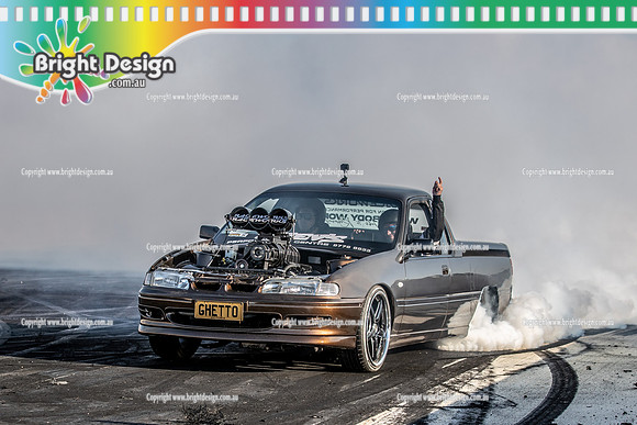 Skid City Day 4 @ Swan Hill Sept 2023 (12640) GHETTO BURNOUT SHANE D'AMATO