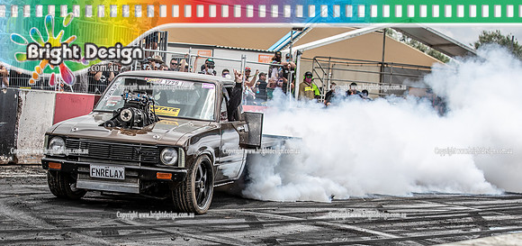 Summernats 34 Sunday 9 Jan 2022  BDMP0572  FNRELAX BURNOUT