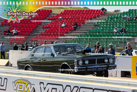 ANDRA Street Outlaws Drag Racing Quals Rnd 5 @ Calder Park 24 September 2014 (24079)  KYA844
