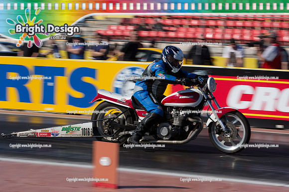 ANDRA Street Outlaws Drag Racing Quals Rnd 5 @ Calder Park 24 September 2014 (24865)  BIKE