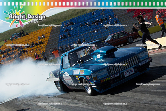 ANDRA Street Outlaws Drag Racing Quals Rnd 5 @ Calder Park 24 September 2014 (24574)  SG 5400