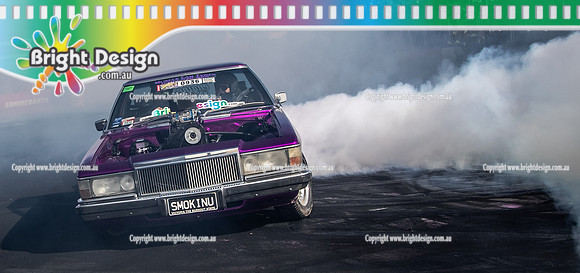 Summernats 34 Saturday 8 Jan 2022  BDMP8422  SMOKINU BURNOUT