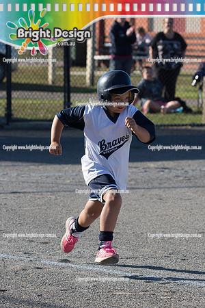 Berwisk Braves Softball  Club Finals Under 13 Girls  22 March 2015 (1064)