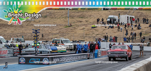 Street Outlaws NPK No Prep Kings vs Australia @ Calder D2 19 March 2023 (149011) 03134M JAMIE KNIGHT 55952H JASON GERDES