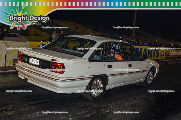 KOTH King of the Hill & Fast Friday @ Calder Park Drag Racing Friday 5 MAY 2017 (83590) VN304