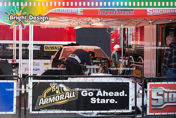 X-Champs @ Sydney Dragway SUN 4 May 2014  (6006)  TEAM BRAY RACING  ROD HARVEY CROWD