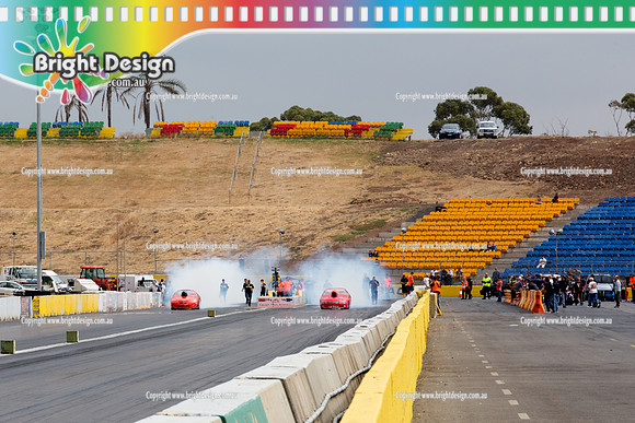 ANDRA John Taverna Classic #1 @ Calder Park Raceway March 1 2014  (11672)  NINO CAVALLO  PRO 398 & PRO 1705  BILL KOTSIAS