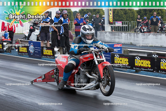Summit Sportsman Series Rnd 1 Drag Racing 17 Jan 2015 @ Portland  (10140)  BIKE