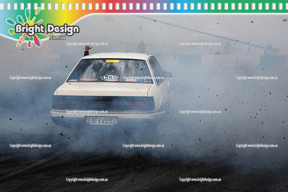Summernats 28 Sunday 4 Jan 2015  BD  (7750)  3FIVE5 BURNOUT
