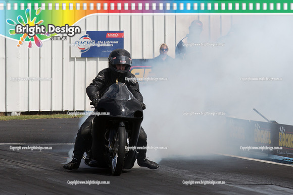 Summit Sportsman Series Rnd 1 Drag Racing 17 Jan 2015 @ Portland  (10102)  BIKE