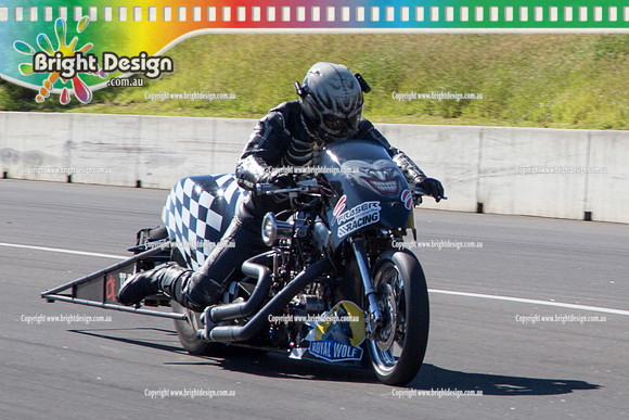 X-Champs @ Sydney Dragway SUN 4 May 2014  (6524)  BIKE TOP FUEL MOTORCYCLE TFT #1 CHRIS PORTER