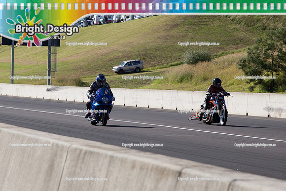 X-Champs @ Sydney Dragway SUN 4 May 2014  (6715)  MODIFIED BIKE  AMB 2695 NIKI ZAKRZEWSKI COMP BIKE  BSB 4431  BLAIR PENNINGTON