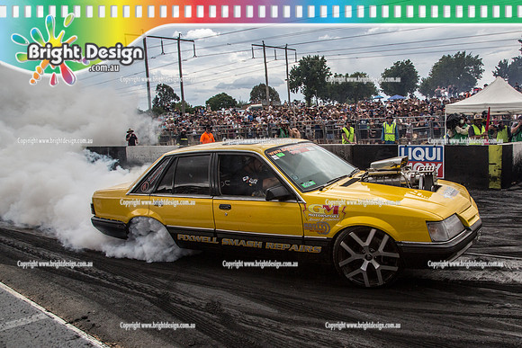 Summernats 28 Sunday 4 Jan 2015  BD  (8128)  LSONE BURNOUT