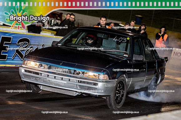 KOTH King of the Hill & Fast Friday @ Calder Park Drag Racing Friday 5 MAY 2017 (83670) 403 PRORB CARTLEDGE
