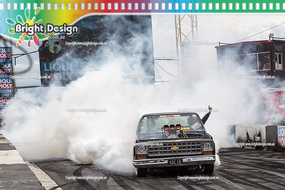 Summernats 28 Sunday 4 Jan 2015  BD  (7895)  SOLID BURNOUT