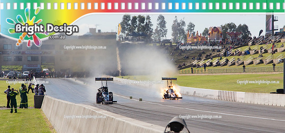 X-Champs @ Sydney Dragway SUN 4 May 2014  (6592)c  TOP FUEL  TF 526  RAPISARDA AUTOSPORT INTERNATIONAL  TF 3698  PREMIAIR RACING