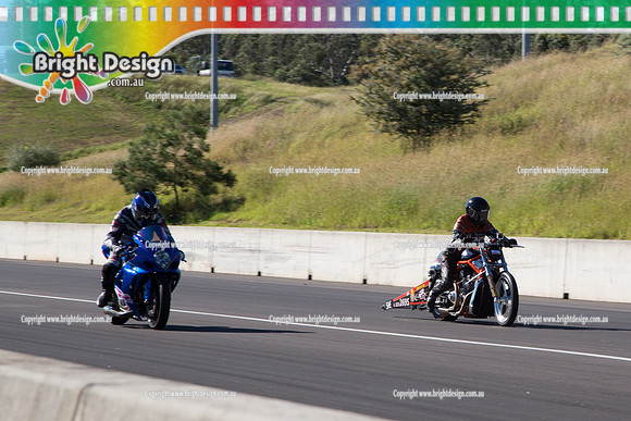 X-Champs @ Sydney Dragway SUN 4 May 2014  (6717)  MODIFIED BIKE  AMB 2695 NIKI ZAKRZEWSKI  COMP BIKE  BSB 4431  BLAIR PENNINGTON