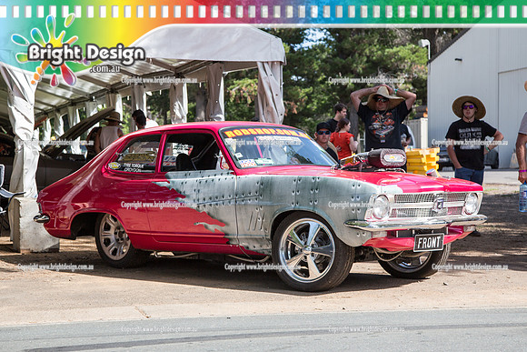 Summernats 28 Thursday 1 Jan 2015  BD__0016  FRONT BACK