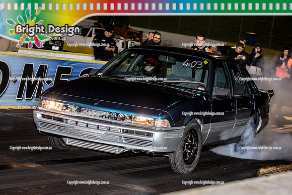 KOTH King of the Hill & Fast Friday @ Calder Park Drag Racing Friday 5 MAY 2017 (83671) 403 PRORB CARTLEDGE