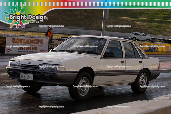 ANDRA Street Outlaws Drag Racing Quals Rnd 6 @ Calder Park 10 October 2014  (25580)  DKY241