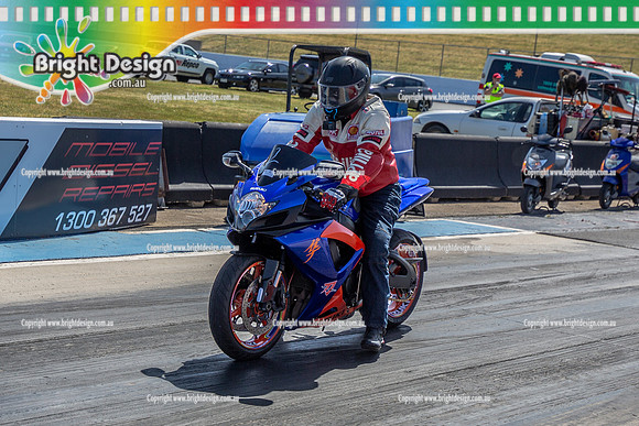 Fast Friday on Saturday @ Calder Park Drag Racing 12 October 2024 (171233) BIKE 3A6YT