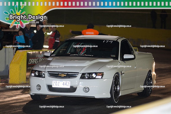 ANDRA Street Outlaws Drag Racing Quals Rnd 4 @ Calder Park  5 August 2014 (23407)  ZOZ442