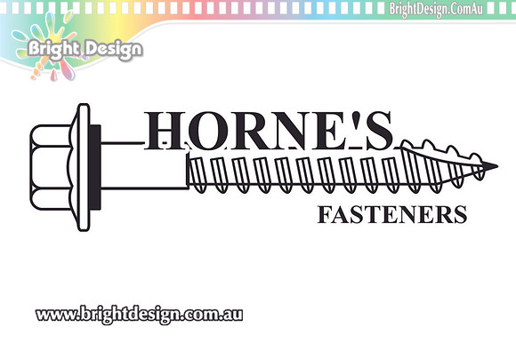 LGD Hornes Fasterners Corporate Logo and Branding Designed by Bright Design Studio