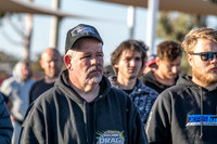 Street Machine Drag Challenge Weekend 3 SMDCW3 March 2022  BDMP1073  MILDURA DRIVERS BRIEFING CREW
