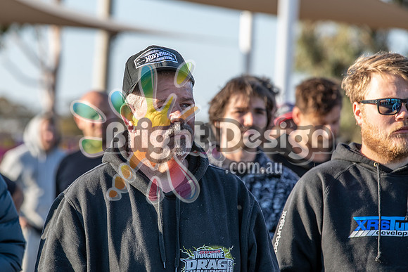 Street Machine Drag Challenge Weekend 3 SMDCW3 March 2022  BDMP1073  MILDURA DRIVERS BRIEFING CREW