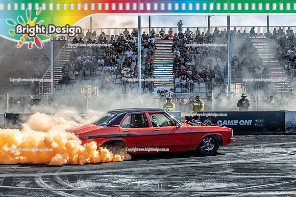 Summernats 34 Sunday 9 Jan 2022  BDMP2317  LITMUP BURNOUT