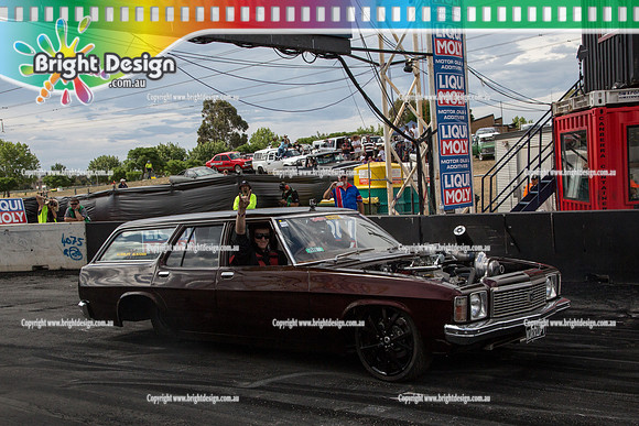 Summernats 28 Sunday 4 Jan 2015  BD  (8306)   KURRUPT BURNOUT