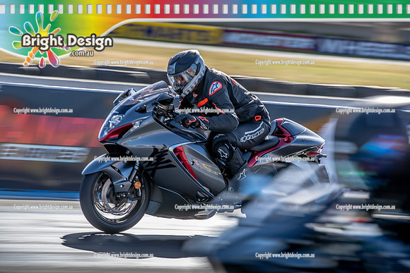 Fast Friday on Saturday @ Calder Park Drag Racing 12 October 2024 (172099) BIKE 2V2UB
