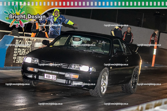Fast Friday & Roll Racing @ Calder Park Drag Racing 19 April 2024 (166214) RB33