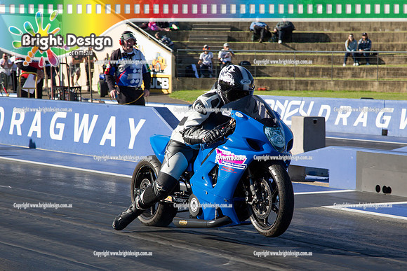 X-Champs @ Sydney Dragway SUN 4 May 2014  (6955)  BIKE  TBC BLUE