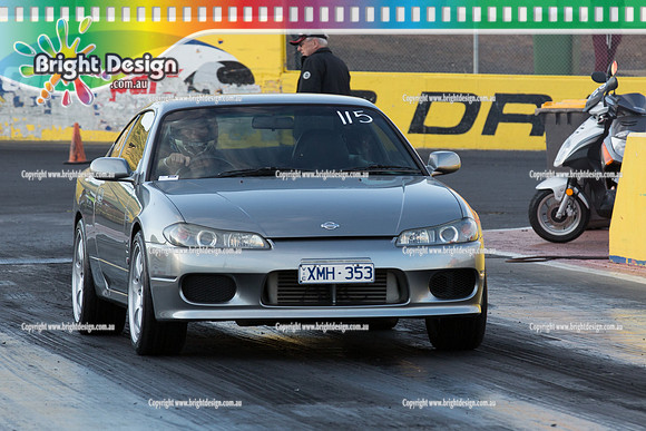 ANDRA Street Outlaws Drag Racing Quals Rnd 6 @ Calder Park 10 October 2014  (25771)  XMH353