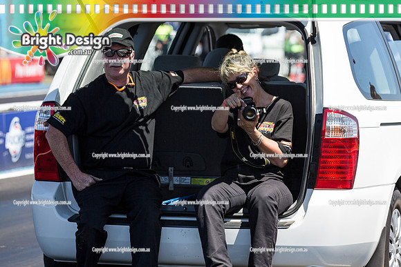 Areoflow Nitro Funny Cars @ Portland 1 Feb 2014  (1076)  BACK TO THE FUTURE PUBLISHED CROWD