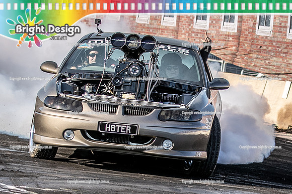 Skid City Day 4 @ Swan Hill Sept 2023 (12735) H8TER BURNOUT HEATH MADGWICK