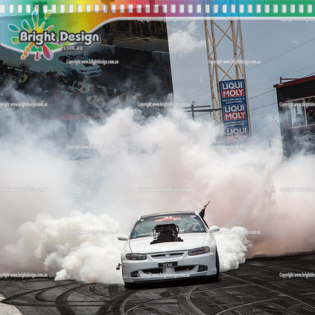Summernats 28 Sunday 4 Jan 2015  BD  (8002)  FEAR BURNOUT