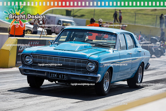 ANDRA Street Outlaws Drag Racing Quals Rnd 5 @ Calder Park 24 September 2014 (23999)  JXM673