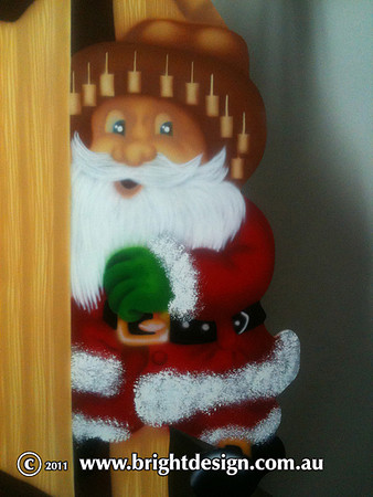 2- S-38 UC a Outhouse Outback Outdoor Christmas Cut Outs and Decoration