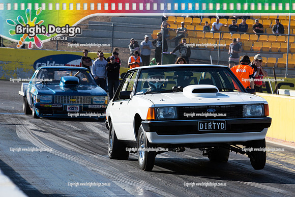 ANDRA Street Outlaws Drag Racing Quals Rnd 5 @ Calder Park 24 September 2014 (25009)  DIRTYD