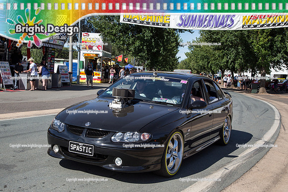 Summernats 28 Thursday 1 Jan 2015  BD__0087  SPASTIC